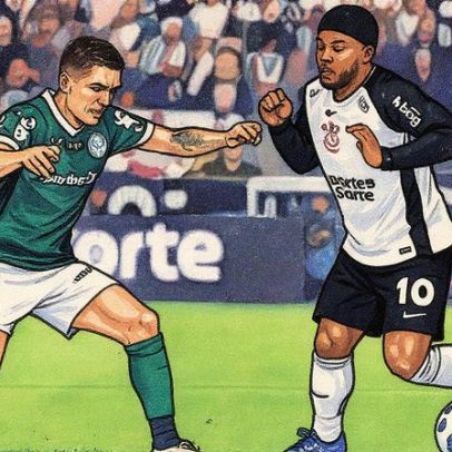 Corinthians empata com Palmeiras e mantém tabu no Campeonato Brasileiro