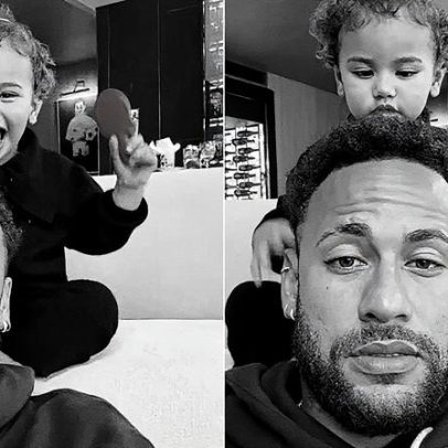 Neymar compartilha vídeo adorável de Mavie brincando em casa com seu cabelo