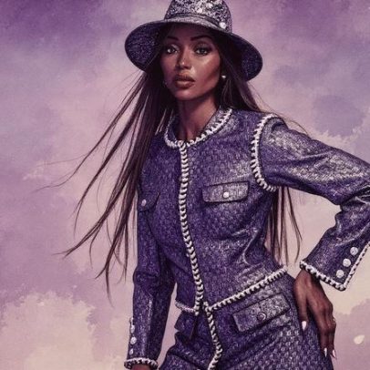 Naomi Campbell destaca seu legado ao abrir portas para novas modelos na Vogue