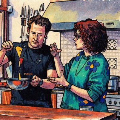 João Ferraz ensina a preparar carbonara no programa 'Eu Cozinho, Tu Cozinhas'