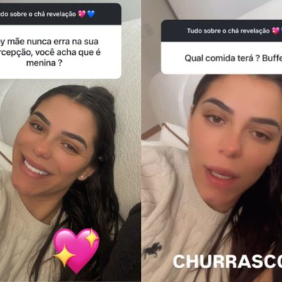 Key Alves revela detalhes do chá revelação e palpite sobre sexo do bebê