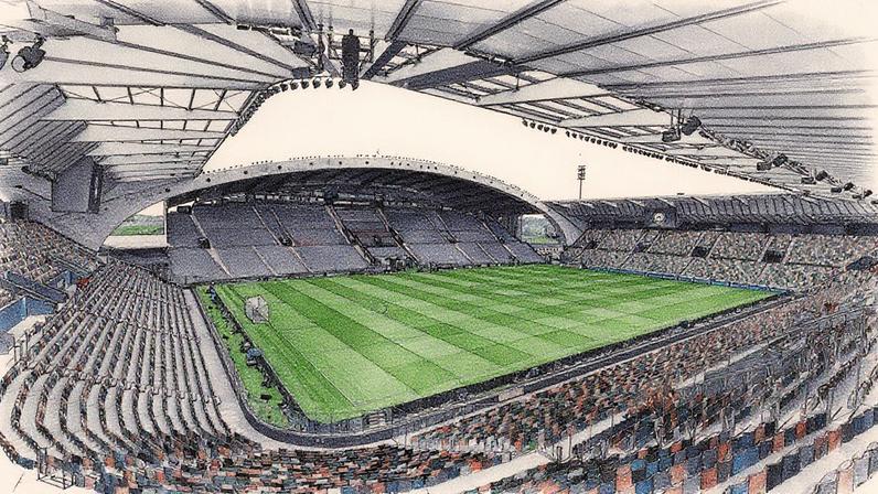 Estádio Friuli vai ser o palco da partida entre Udinese e Hellas Verona nesta segunda, 25 (Foto: Timothy Rogers/Getty Images)