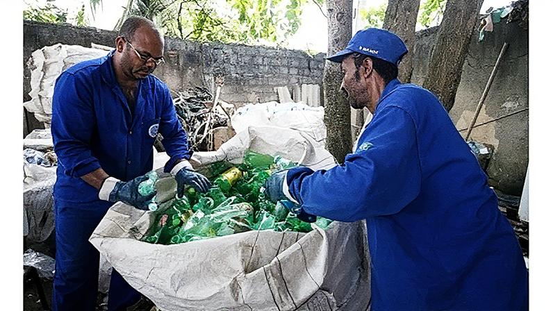 Articulação está mais avançada no Brasil: a atividade é reconhecida em lei e há diversos casos em que catadores atuam em parceria com o poder público ou com empresas (Foto: Adenilson Nunes/Gov-BA)