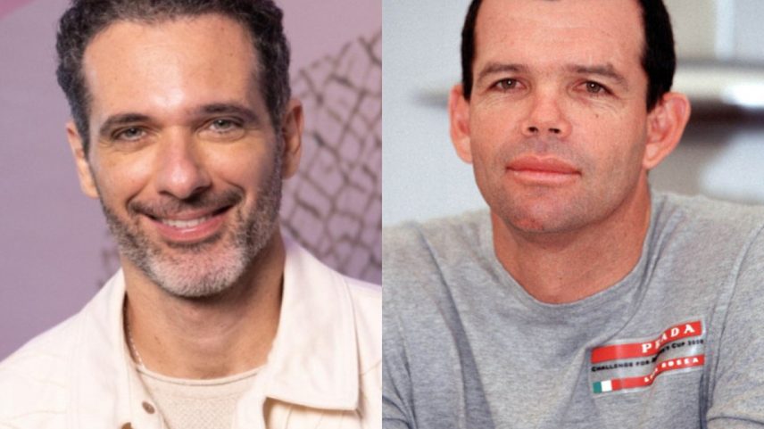 Mouhamed Harfouch e Torben Grael (Foto: Globo/ Beatriz Damy e Site oficial Torben Grael/Carlos Borlenghi)