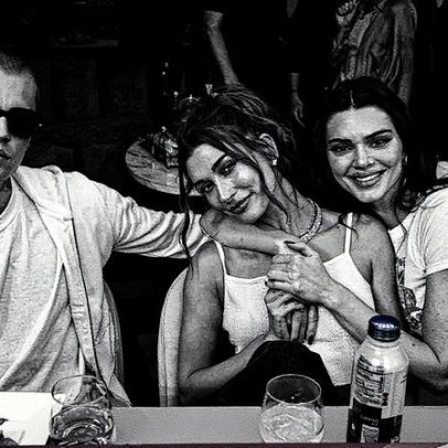 Hailey Bieber brinca sobre momento descontraído entre Justin e Kendall Jenner