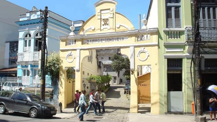 Santa Genoveva, em São Cristóvão (Foto: Reprodução/Comissão de Preservação do Patrimônio Histórico e Cultural da Arquidiocese do Rio de Janeiro)