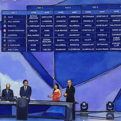 Sorteio da Liga dos Campeões define duelos entre PSG e Bayern, City e Real Madrid