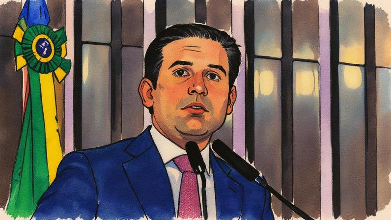 Presidente da Câmara dos Deputados, Hugo Motta — Foto: Brenno Carvalho / Agência O Globo