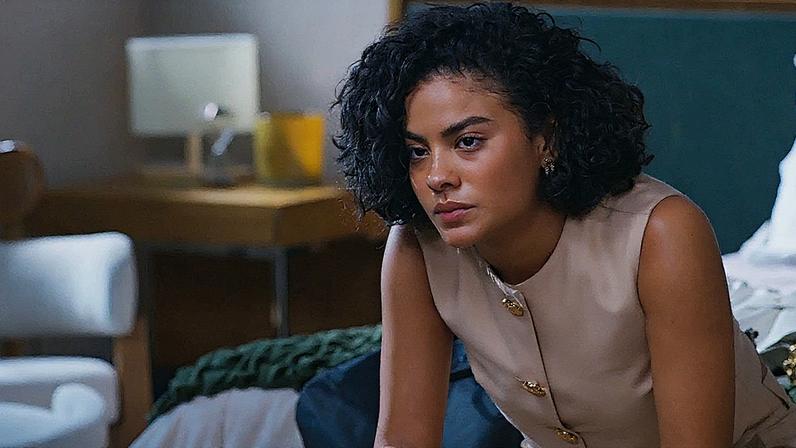 Maria de Fátima (Bella Campos) — Foto: Reprodução/TV Globo