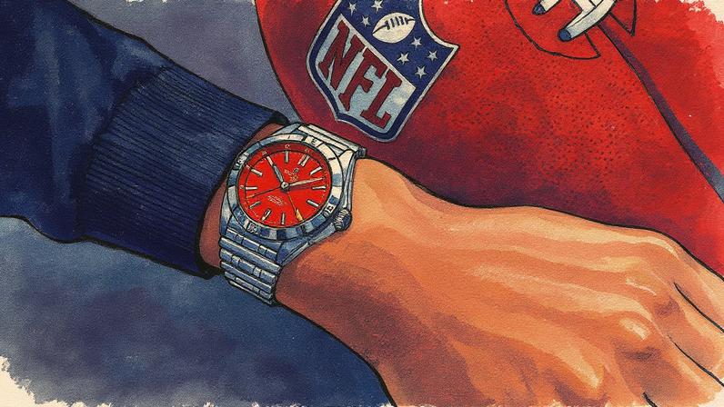 Breitling Chronomat Automatic GMT 40 para o Kansas City Chiefs: para torcedores (Foto: Breitling/Divulgação)