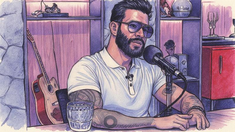 Gusttavo Lima comenta sobre desavença com Cristiano Araújo em vídeo (Foto: Reprodução)