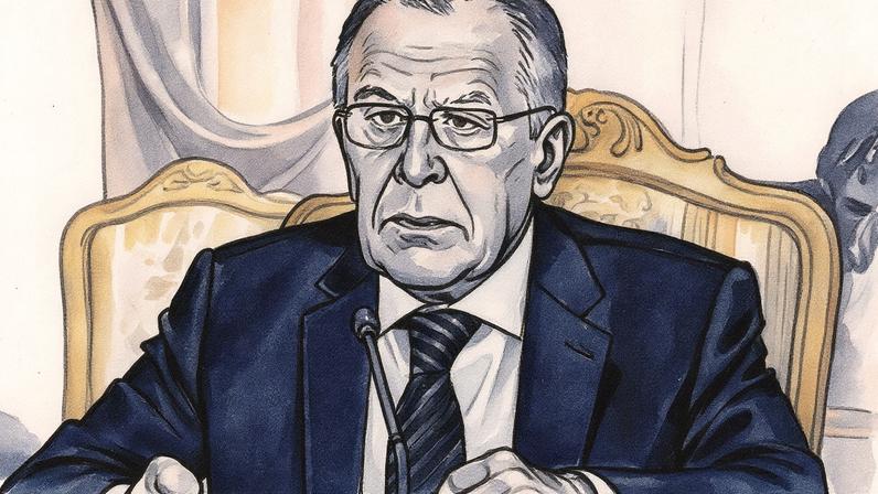 Sergei Lavrov, o Ministro das Relações Exteriores da Rússia (Foto: Anton Novoderezhkin/TASS/Getty Images)