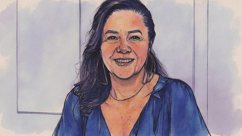 Cléa Klouri em evento de divulgação (Foto: Reprodução)