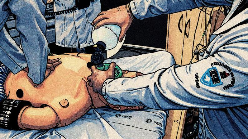 Doutorandos de medicina durante aula em centro de simulação (Foto: Carlos Macedo - 30.mai.25/Folhapress)