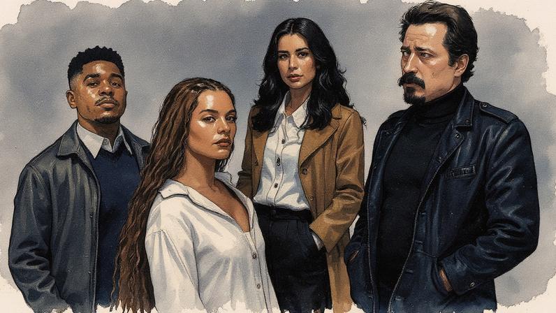 Elenco da peça 'Adulto' em cartaz no Sesc Ipiranga (Foto: Reprodução)