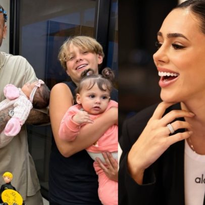 Bruna Biancardi recebe críticas após homenagem a Neymar e outros filhos famosos
