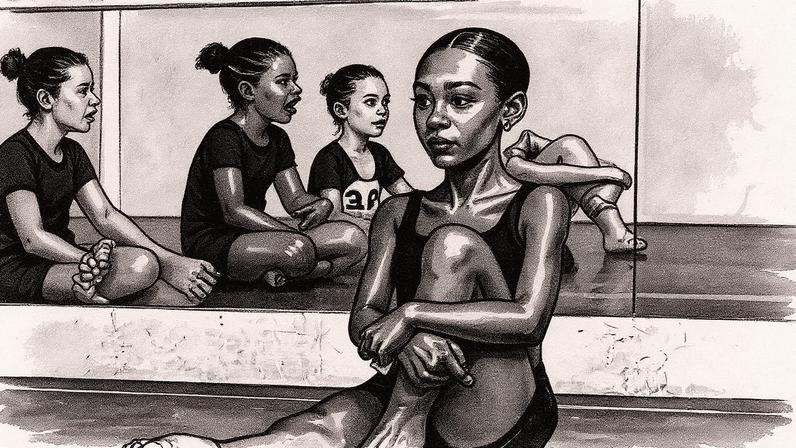 Ana Luara Abreu da Silva, 10 anos, do projeto Vidançar, é uma das alunas selecionadas (Foto: Divulgação)