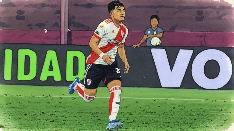 Ian Subiabre é a nova promessa do River Plate (Foto: Divulgação/River Plate)