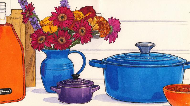 Panelas da Le Creuset, marca que completou cem anos em 2025 (Foto: Reprodução)