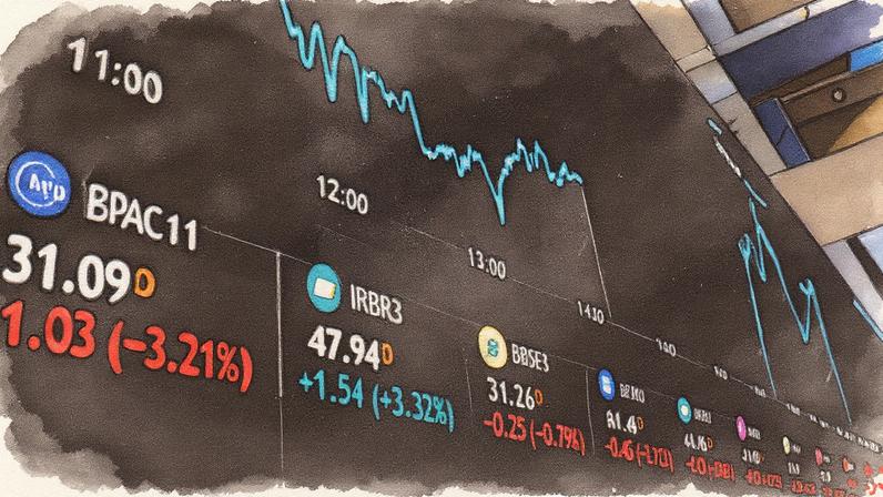 Painel de cotações na B3. (Foto: REUTERS/Amanda Perobelli)