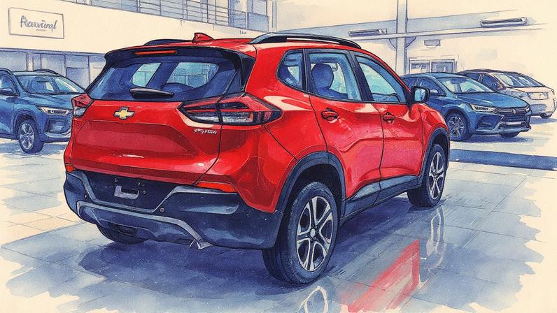 Chevrolet Tracker LT — Foto: Lucas Cardoso/Autoesporte