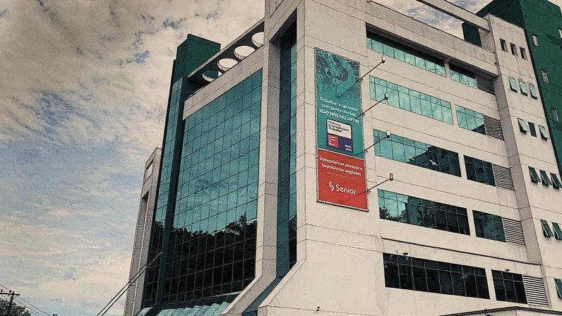 Sede da Senior Sistemas em Blumenau (SC) (Foto: Divulgação)