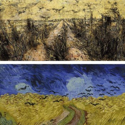Kiefer e Van Gogh: a conexão entre corvos e girassóis na arte