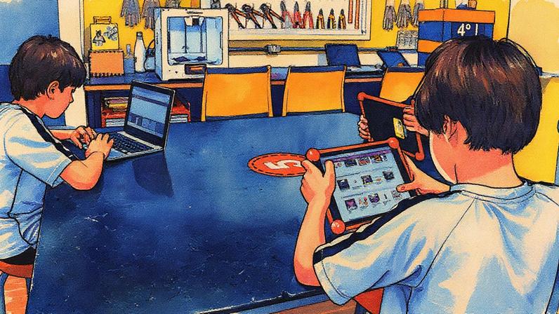 Colégio Dante Alighieri está investindo, desde 2023, no letramento em inteligência artificial para professores, funcionários e estudantes. (Foto: Lucas Leal/Colégio Dante Alighieri)