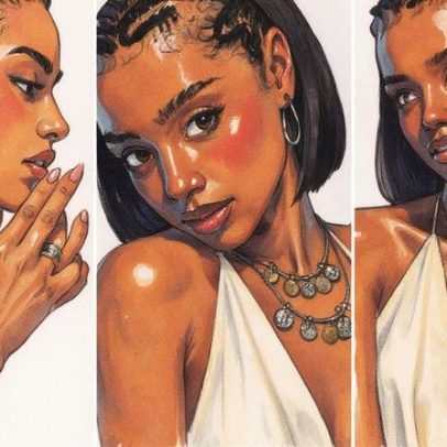 Tyla estrela campanha de joias com design inspirado em moedas antigas