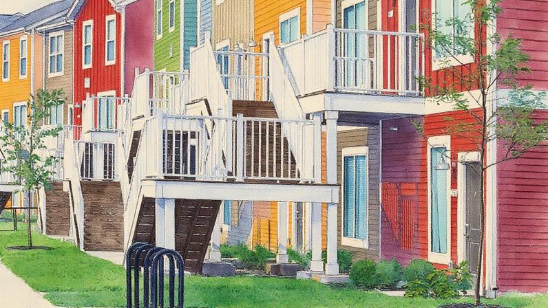 Annex, uma comunidade Scion em Oxford, Ohio, que atende estudantes da Miami University. (Foto: Scion)