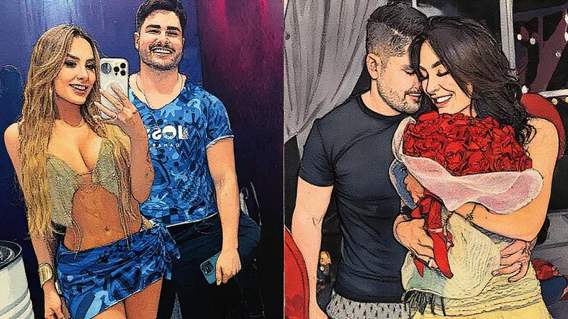 Ex-Fazenda Suzi Sassaki oficializa namoro com Lucas Souza e fala sobre críticas (Foto: Reprodução)