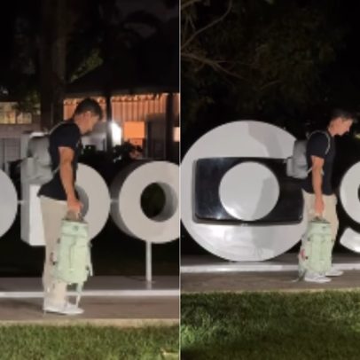 Rodrigo Faro compartilha vídeo do primeiro ensaio da Dança dos Famosos