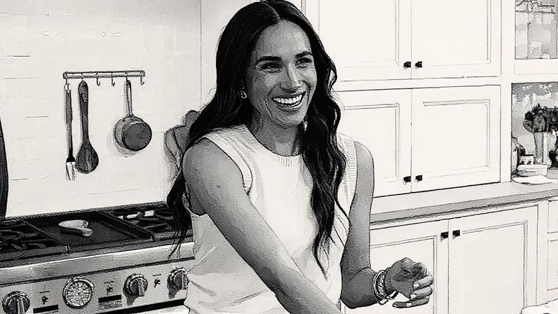 Meghan Markle: livre, leve e solta (Foto: Netflix/Divulgação)