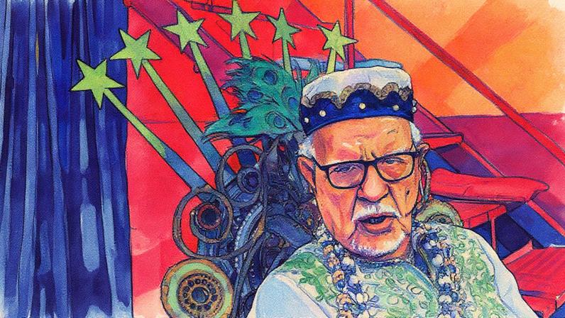 Ator e diretor Amir Haddad em evento (Foto: Reprodução)