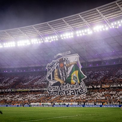 Ceará e Flamengo atraem público recorde no futebol nordestino em 2025