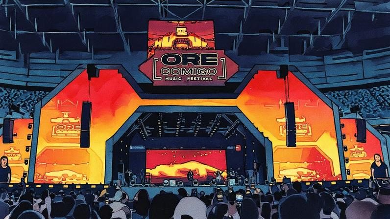 Festival Ore Comigo reúne milhares de pessoas em Belo Horizonte. (Foto: YouTube/ Ore Comigo)