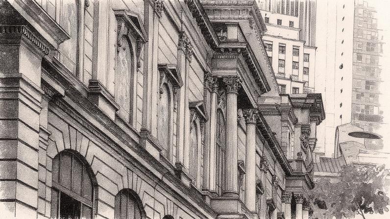 Fachada do Museu Nacional de Belas Artes restaurada (Foto: Ana Branco)