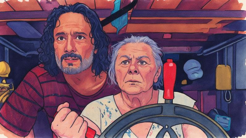 Rodrigo Santoro em cena do filme "O Último Azul", do diretor Gabriel Mascaro (Foto: Guillermo Garza/Divulgação)