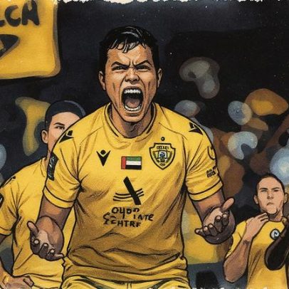 Ex-jogador do Vasco brilha nos Emirados e se destaca entre os 10 melhores da liga