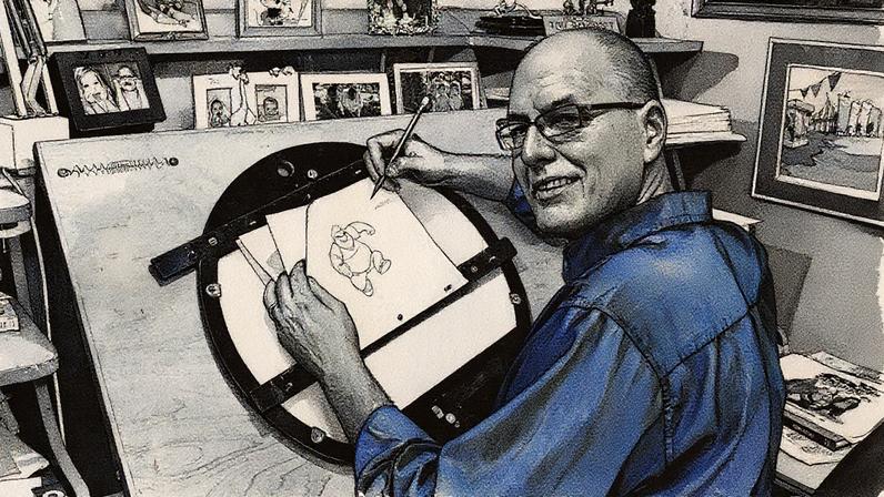 Tom Bancroft é um animador que trabalhou em produções marcantes da Disney como “O Rei Leão” e “Mulan”. (Foto: Reprodução redes sociais)