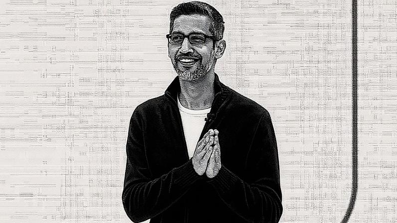 Sundar Pichai, CEO da Alphabet, fala em um evento do Google I/O em Mountain View, Califórnia, na terça-feira, 20 de maio de 2025. (Foto: Jeff Chiu | AP)