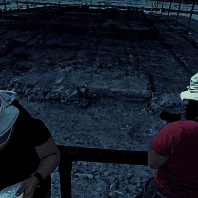 Cruz cristã é descoberta em sítio monástico em Abu Dhabi