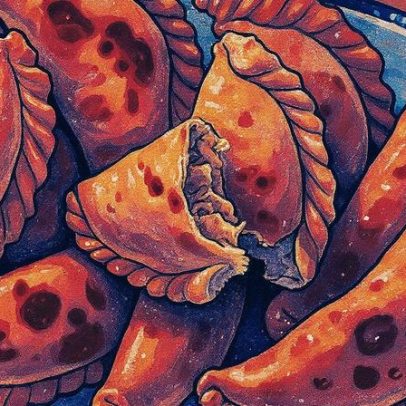 Empanadillas de atum resgatam o sabor da cozinha da vovó em sua casa