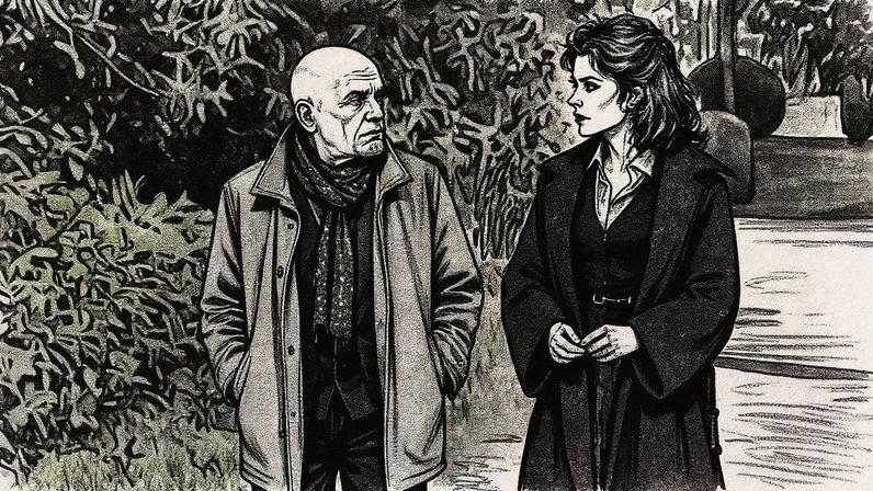 Sr. Blake em um ambiente formal (Foto: Reprodução)