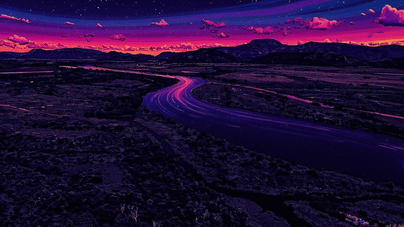 Vegetação alagada do Pantanal é cortada pelo rio Paraguai em Mato Grosso do Sul (Foto: Reprodução)