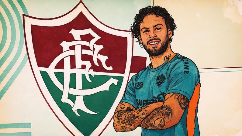 Guga renovou contrato com o Fluminense (Foto: Reprodução)