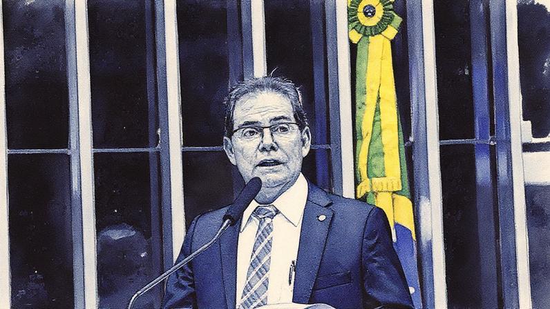 Deputado federal Paulinho da Força em sessão na Câmara dos Deputados (Foto: Reprodução)