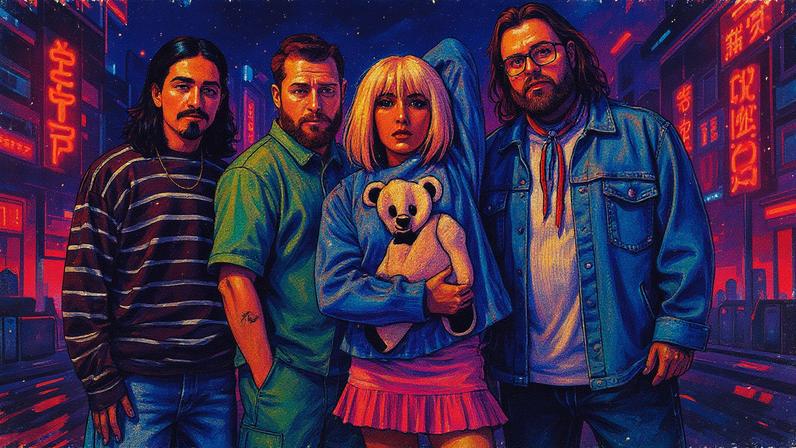 Ela Melo, vocalista da banda Rainbow Kitten Surprise, fala sobre o álbum 'Bones' e como sua transição afetou suas apresentações ao vivo (Foto: Reprodução)