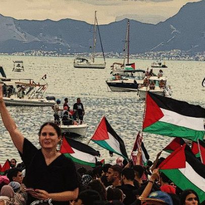 Barcos da flotilha humanitária para Gaza são atacados novamente por drones