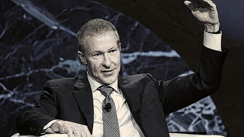 Scott Kirby, CEO da United Airlines, fala durante evento em Nova York (Foto: Reprodução)